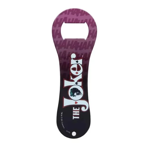 99d27a39-03b8-4d03-90a2-0d452d4d3682.jpg DC Comics - Joker Comic Dogbone Bottle Opener - Purple
