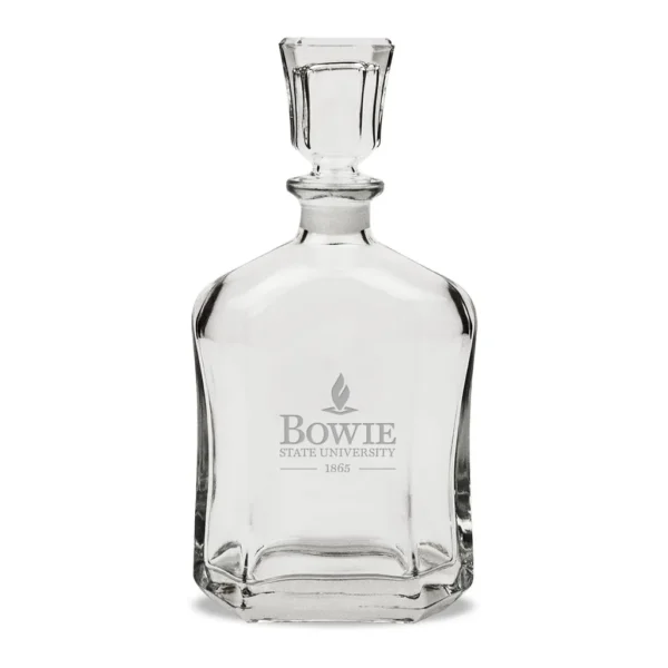 9b3e1112-4650-4b0a-9963-916ca4630576.jpg Jardine - Bowie State Bulldogs 23.75oz. Crystal Decanter - Multicolor