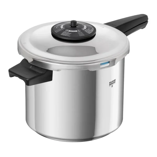 9bd56c6f-1a09-4722-8c15-6620cf499afc.jpg Kuhn Rikon 30932 Duromatic Classic Neo Long handle Stovetop Pressure Cooker, 7.4-Quart – Silver