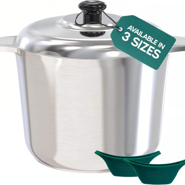 9f532162-139d-4012-b2e8-9489cbb042ac.jpg Magnaware - Stock Pot with Lid - 18 Quart - Aluminum