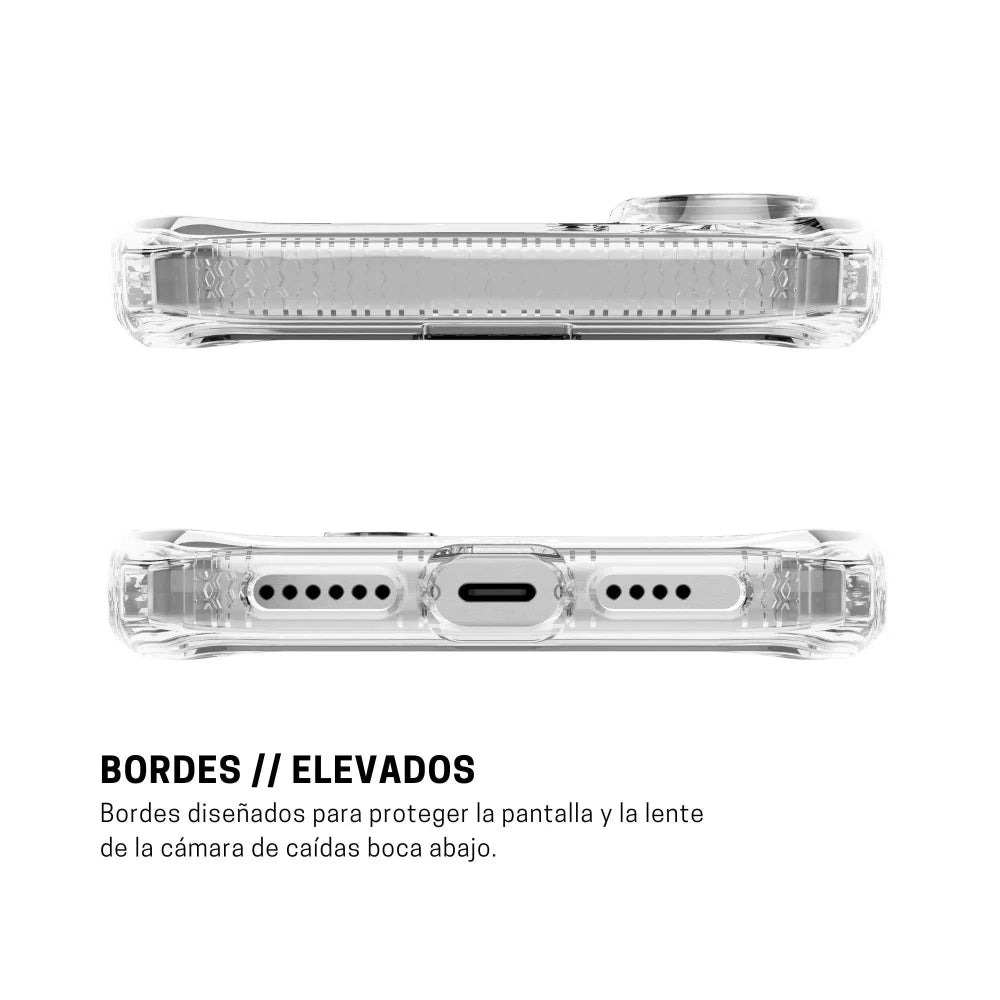 AP6N-HMACR-TRSP_4.jpg ItSkins Case Hybrid R Clear with MagSafe for iPhone 16 - Clear