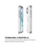 AP6N-HMACR-TRSP_8.jpg ItSkins Case Hybrid R Clear with MagSafe for iPhone 16 - Clear