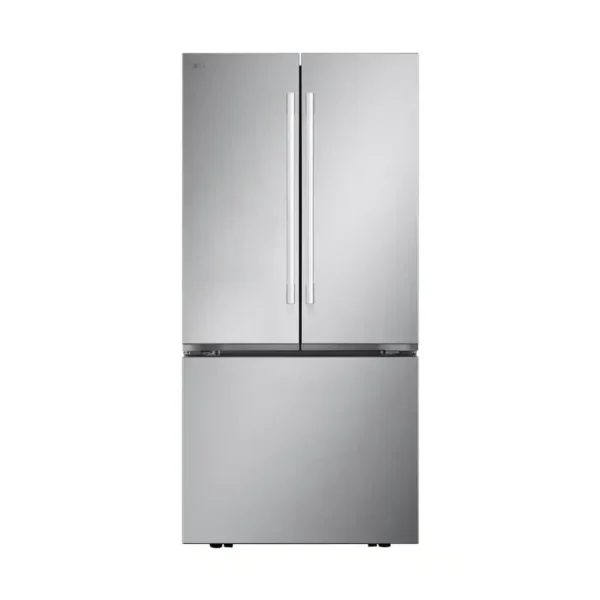 APP-LF25H6200S LG - 33-in Wide Standard-Depth MAX 25.1 Cu. Ft. French Door Smart Refrigerator with Glide N' Serve Drawer - Stainless Steel