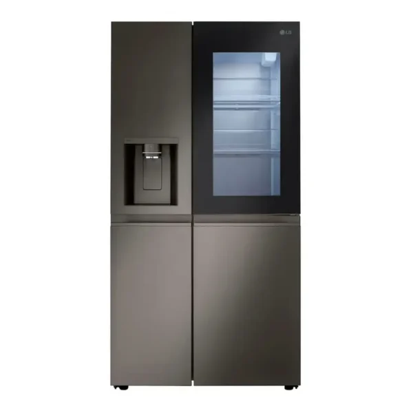 APP-LRSOS2706D LG - 36-in Wide 27.1 Cu. Ft. Side-by-Side Smart Refrigerator with Craft Ice - Black Stainless Steel