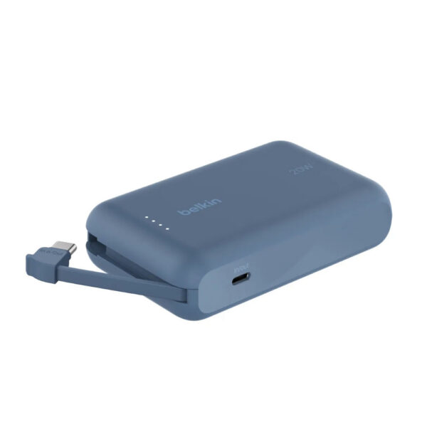 BPB021fqBl.jpg Power Bank Belkin 10000 mAh with Built-in Cable USB-C to USB-C 20W