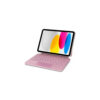 D26IPA109KBC4LARE.jpg Decoded Keyboard Case Trackpad for iPad 11 / 10 Gen - Spanish - Pink