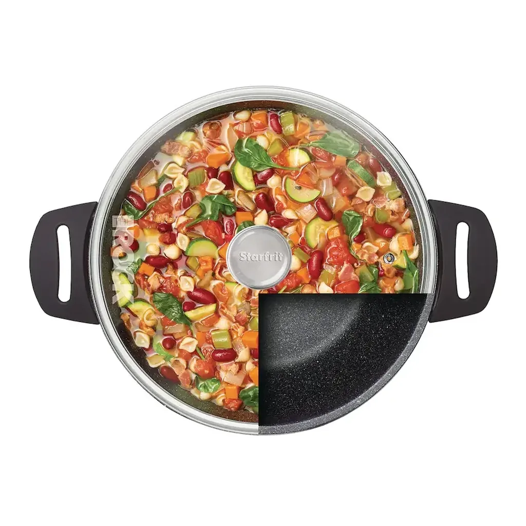 EditionSANI-024404-002-0000-11456000-03 THE ROCK by Starfrit 024404-002-0000 4.75-Qt Electric Multi-Use Pot with Bakelite Handles - Black