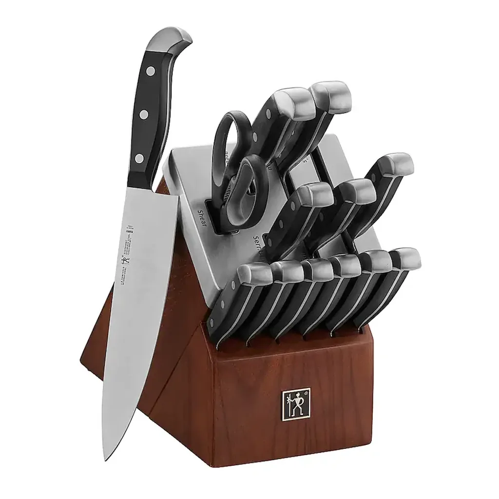 EditionSANI-10566343-cutlery-main Henckels - Statement 14-Piece Self-Sharpening Knife Block Set - Brown