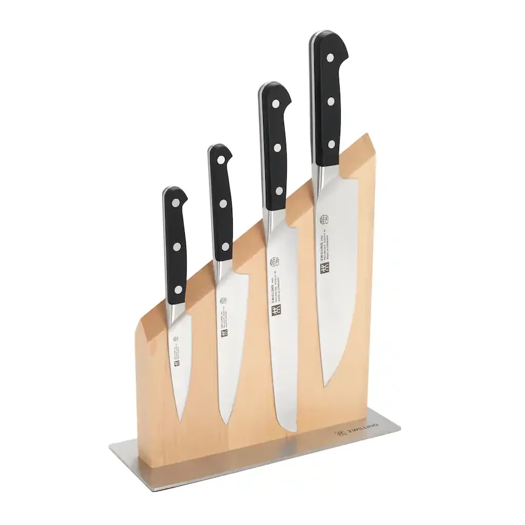 EditionSANI-12368959-cutlery-main ZWILLING - Pro RCF 5-Piece Magnetic Knife Block Set - Natural