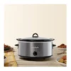 Crockpot - 7-Quart Manual Slow Cooker - Charcoal – product image 2 Crockpot - 7-Quart Manual Slow Cooker - Charcoal – product view 2