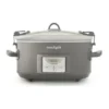 Crockpot - Programmable 7-Quart Cook & Carry Slow Cooker - Gray – product image 1 Crockpot - Programmable 7-Quart Cook & Carry Slow Cooker - Gray – product view 1
