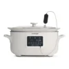 Crockpot - Crock-Pot Programmable 6-Quart Ceramic Slow Cooker with Sous Vide - Oat Milk – product image 1 Crockpot - Crock-Pot Programmable 6-Quart Ceramic Slow Cooker with Sous Vide - Oat Milk – product view 1
