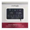 Crockpot - Crock-Pot Programmable 6-Quart Ceramic Slow Cooker with Sous Vide - Oat Milk – product image 4 Crockpot - Crock-Pot Programmable 6-Quart Ceramic Slow Cooker with Sous Vide - Oat Milk – product view 4