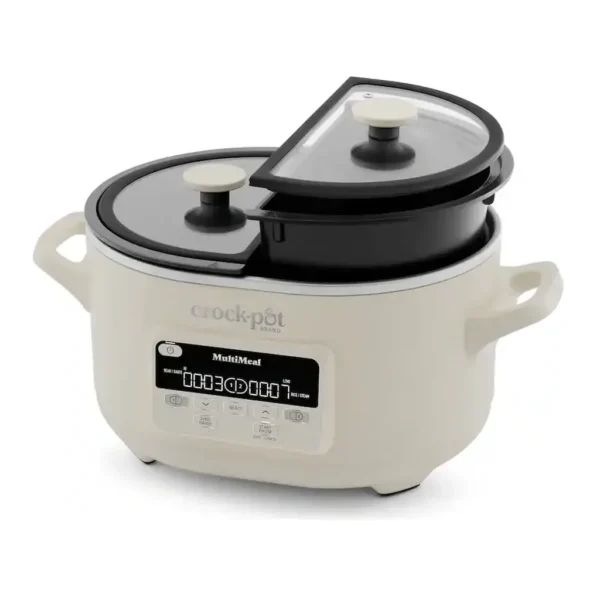 Crockpot - MultiMeal Multicooker and Programmable Slow Cooker with Bake Function - Oat Milk – product image 1 Crockpot - MultiMeal Multicooker and Programmable Slow Cooker with Bake Function - Oat Milk – product view 1
