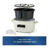 Crockpot - MultiMeal Multicooker and Programmable Slow Cooker with Bake Function - Oat Milk – product image 6 Crockpot - MultiMeal Multicooker and Programmable Slow Cooker with Bake Function - Oat Milk – product view 6