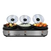 EditionSANI-310109458M-10119927-01 MegaChef Triple 2.5-Quart Slow Cooker and Buffet Server
