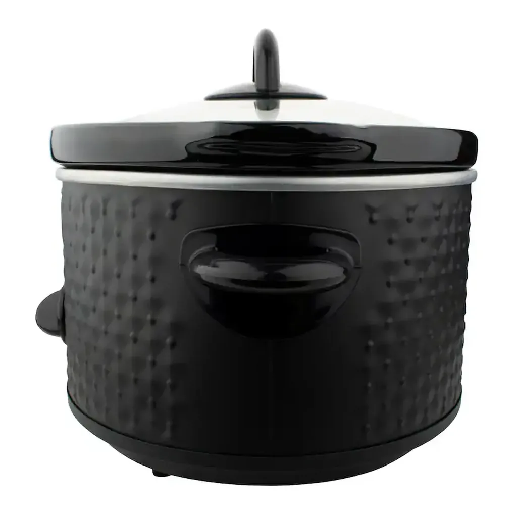 Brentwood - 3.5 Quart Diamond Pattern Slow Cooker - Black – product image 6 Brentwood - 3.5 Quart Diamond Pattern Slow Cooker - Black – product view 6