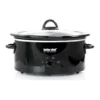 EditionSANI-310117928M-10121466-06 Better Chef 310117928M 3 Quart Oval Slow Cooker with Removable Stoneware Crock - Black