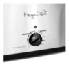 MegaChef - 22 Quart Electric Roaster Oven with High Dome Self-Basting Lid - Silver – product image 3 MegaChef - 22 Quart Electric Roaster Oven with High Dome Self-Basting Lid - Silver – product view 3