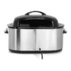 MegaChef - 22 Quart Electric Roaster Oven with High Dome Self-Basting Lid - Silver – product image 5 MegaChef - 22 Quart Electric Roaster Oven with High Dome Self-Basting Lid - Silver – product view 5