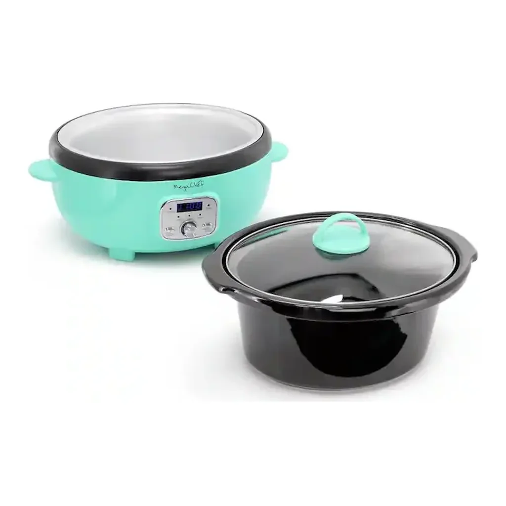 EditionSANI-310122482M-12574535-03 MegaChef 6.9-Quart Oval Digital Slow Cooker