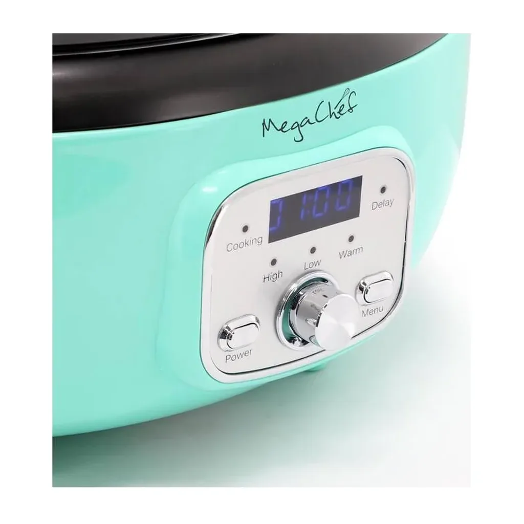 EditionSANI-310122482M-12574535-04 MegaChef 6.9-Quart Oval Digital Slow Cooker