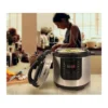 MegaChef - 8 Quart Digital Pressure Cooker with 13 Pre-set Multi Function Features - Silver – product image 2 MegaChef - 8 Quart Digital Pressure Cooker with 13 Pre-set Multi Function Features - Silver – product view 2