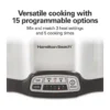 Hamilton Beach - 4 Quart Programmable Slow Cooker - Silver – product image 2 Hamilton Beach - 4 Quart Programmable Slow Cooker - Silver – product view 2