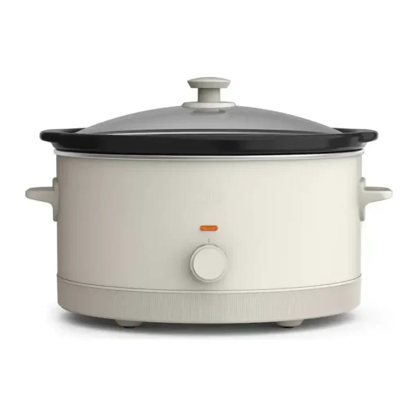 Bella - 6-qt. Manual Slow Cooker - Oatmilk – product image 1 Bella - 6-qt. Manual Slow Cooker - Oatmilk – product view 1