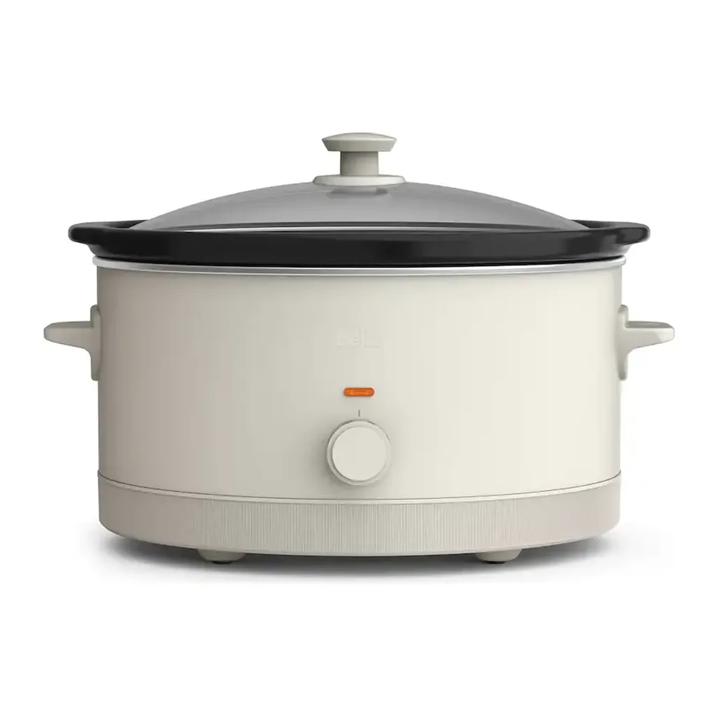 Bella - 6-qt. Manual Slow Cooker - Oatmilk – product image 1 Bella - 6-qt. Manual Slow Cooker - Oatmilk – product view 1