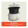 Bella - 6-qt. Manual Slow Cooker - Oatmilk – product image 2 Bella - 6-qt. Manual Slow Cooker - Oatmilk – product view 2