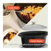 Bella - 6-qt. Manual Slow Cooker - Oatmilk – product image 4 Bella - 6-qt. Manual Slow Cooker - Oatmilk – product view 4