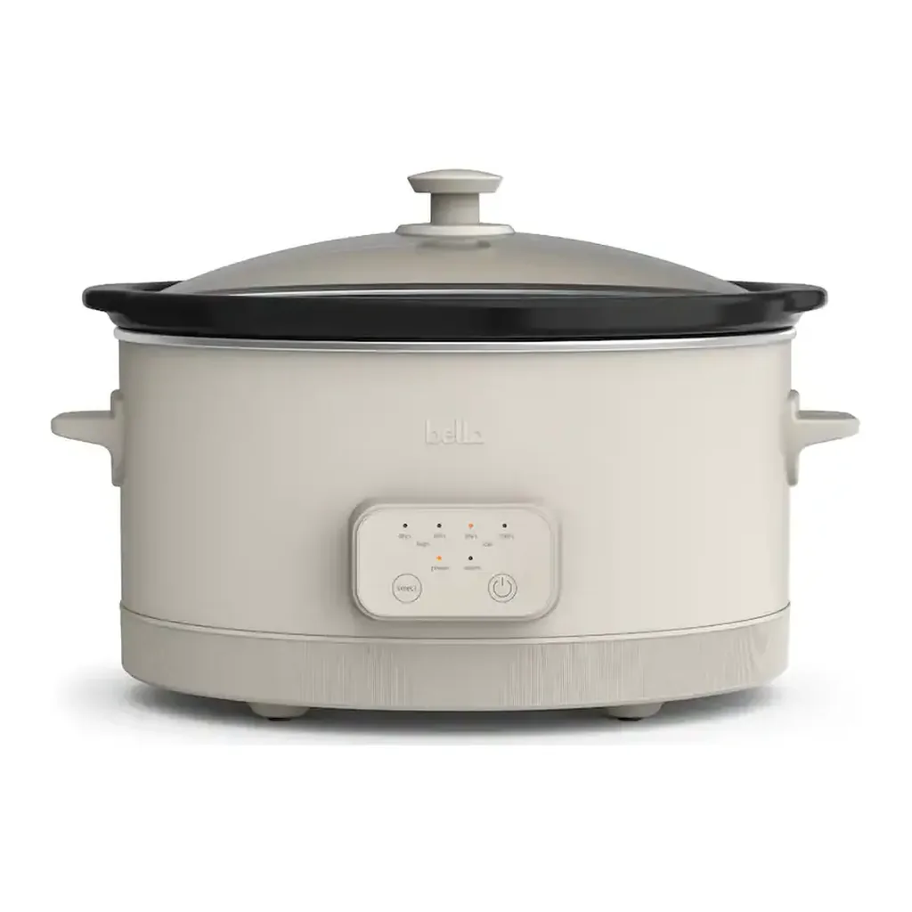 Bella - 6-qt. Programmable Slow Cooker - Oatmilk – product image 1 Bella - 6-qt. Programmable Slow Cooker - Oatmilk – product view 1