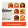 Bella - 6-qt. Programmable Slow Cooker - Oatmilk – product image 5 Bella - 6-qt. Programmable Slow Cooker - Oatmilk – product view 5
