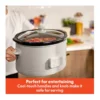 Bella - 6-qt. Programmable Slow Cooker - Oatmilk – product image 6 Bella - 6-qt. Programmable Slow Cooker - Oatmilk – product view 6