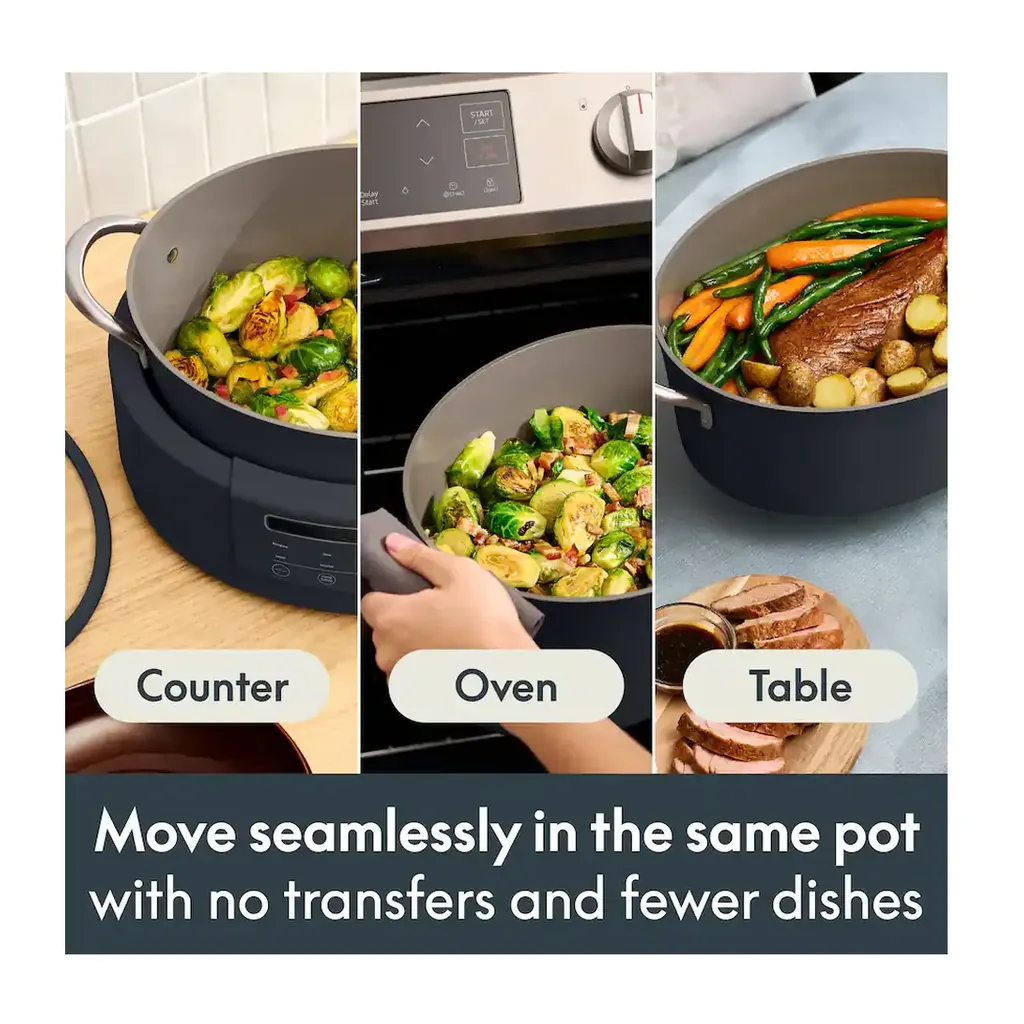 Bella - MULTI 10-in-1 7-qt. Multicooker - Slate – product image 2 Bella - MULTI 10-in-1 7-qt. Multicooker - Slate – product view 2