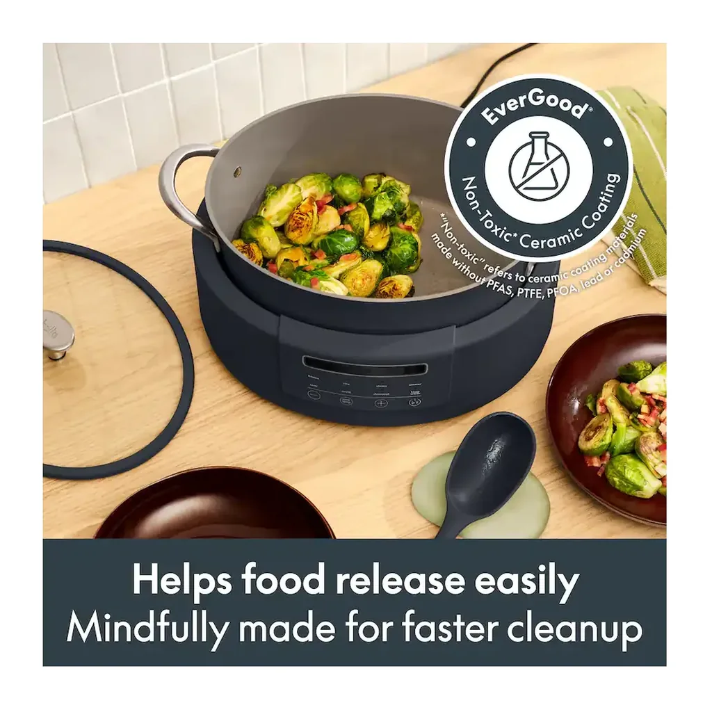 Bella - MULTI 10-in-1 7-qt. Multicooker - Slate – product image 3 Bella - MULTI 10-in-1 7-qt. Multicooker - Slate – product view 3