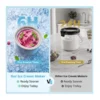 EditionSANI-AIRMSEN-ADS-CE530-13119726-05 AIRMSEN ADS-CE530 2.1-Qt. Ice Cream Maker – Black