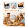 EditionSANI-AMUMU-2LB-Automatic-Dough-Bread-Machine-LCD-Display-Beginner-Friendly-Controls-Bread-Maker-Stainless-Stee-13097660-06 AMUMU 2LB Automatic Dough & Bread Machine LCD Display Beginner-Friendly Controls Bread Maker Stainless Steel — Silver