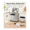 EditionSANI-AMUMU-2LB-Automatic-Dough-Bread-Machine-LCD-Display-Beginner-Friendly-Controls-Bread-Maker-Stainless-Stee-13097660-09 AMUMU 2LB Automatic Dough & Bread Machine LCD Display Beginner-Friendly Controls Bread Maker Stainless Steel — Silver