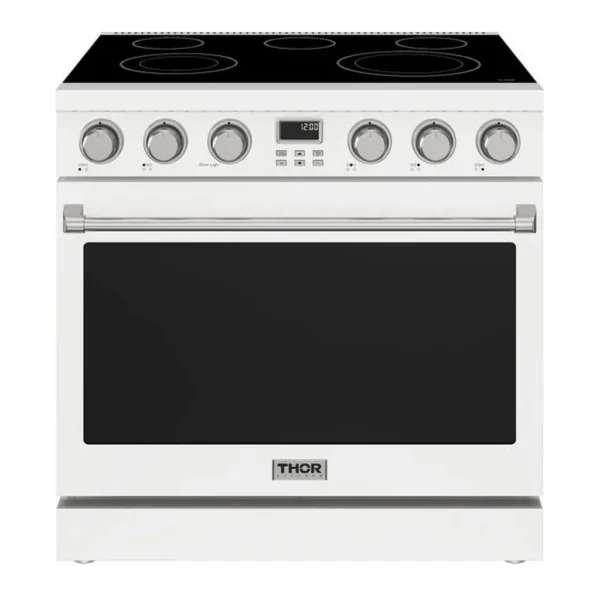 EditionSANI-ARE36W-6681305-01 Thor Kitchen ARE36W - 6.0 Cu. Ft. Freestanding Electric Convection Range - Matte White