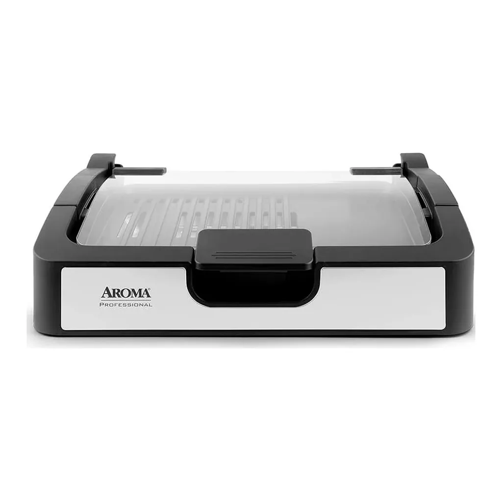 EditionSANI-AROMA-AHG-2620-10361532-01 AROMA AHG-2620 Smokeless Indoor Electric Grill