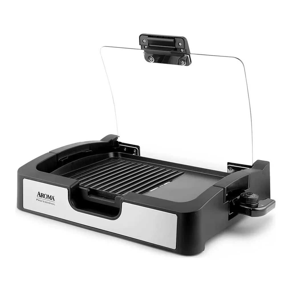 EditionSANI-AROMA-AHG-2620-10361532-04 AROMA AHG-2620 Smokeless Indoor Electric Grill