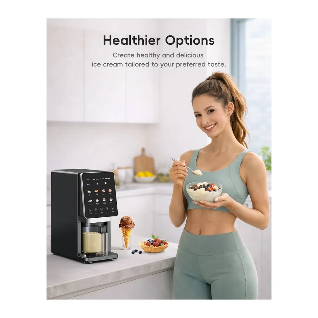 EditionSANI-Alcarin-ICM500A-12484089-06 Alcarin ICM500A 10-in-1 Ice Cream Maker with 3 Pints – Black