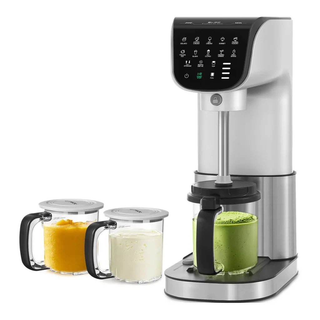 EditionSANI-Anysun-AS-HIM1M14005-K0-12894981-01 Anysun 11-in-1 Ice Cream Maker with 3 Containers – Black