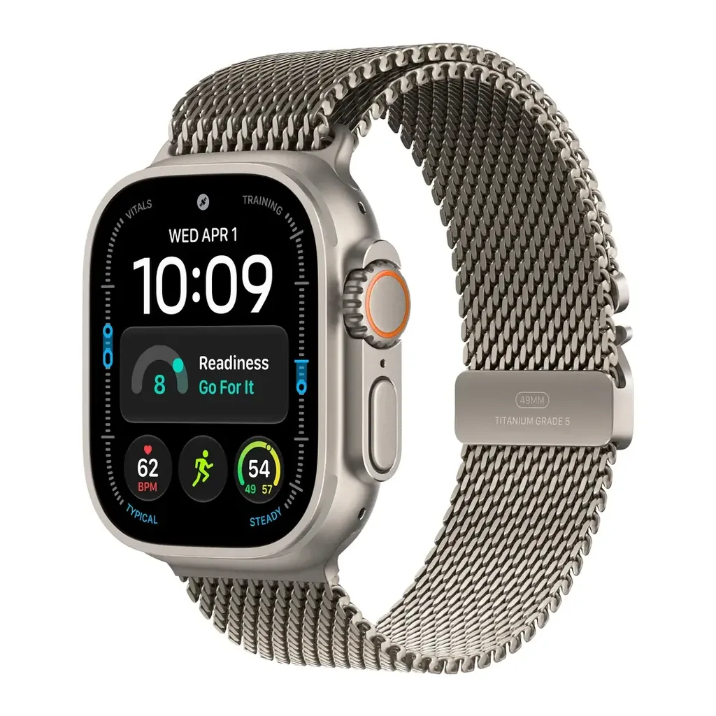 EditionSANI-Apple-Watch-Ultra-4-49mm-Natural-Natural-Titanium-Milanese-Loop Apple Watch Ultra 4 49mm Titanium GPS + Cellular (2026)