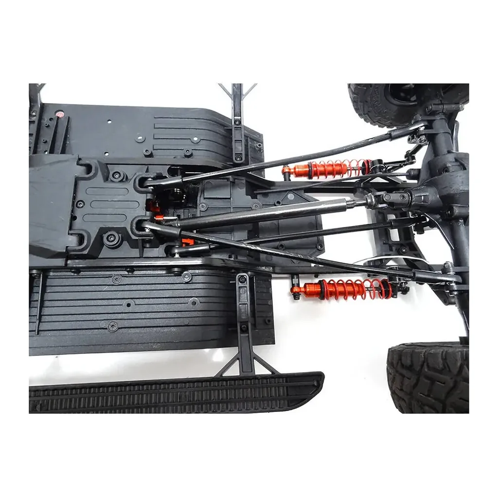 EditionSANI-Azeon-ML-315309-06 Azeon Traction Hobby RAM 1500 1/8 Brushless 4WD RC Truck, Red