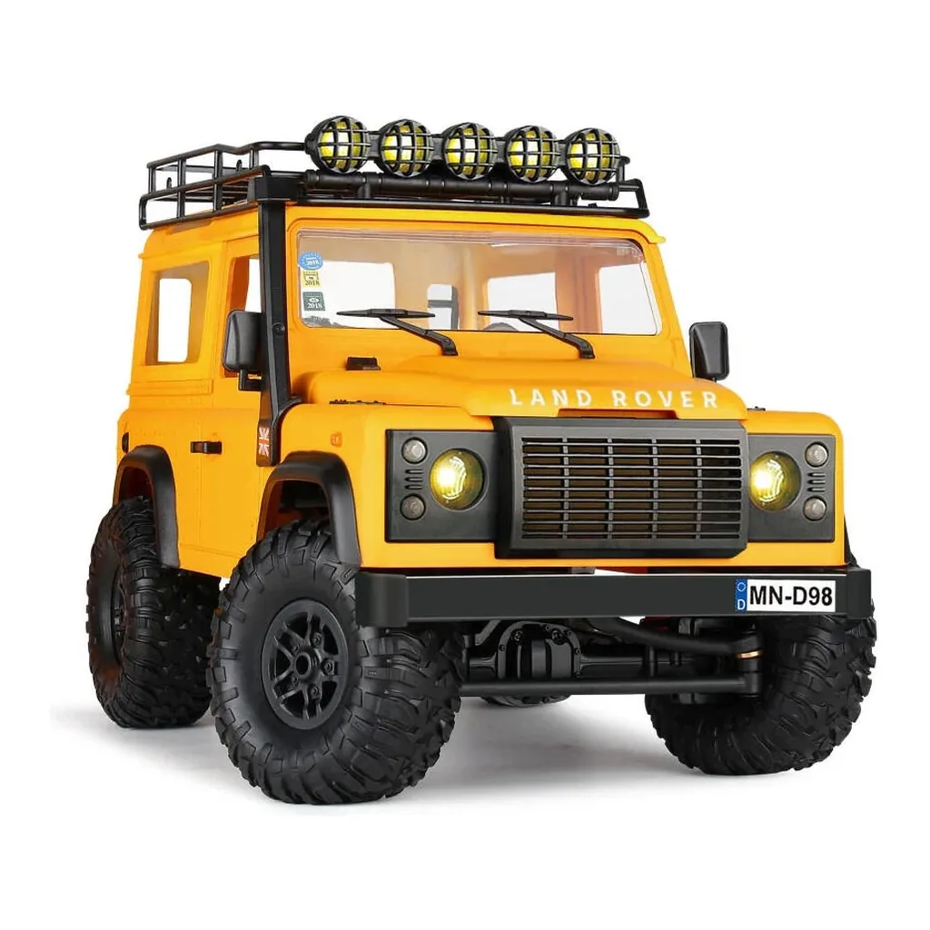 EditionSANI-Azeon-ML-315312-02 Azeon MN Model MN98 1/12 4WD RC Rock Crawler, Yellow
