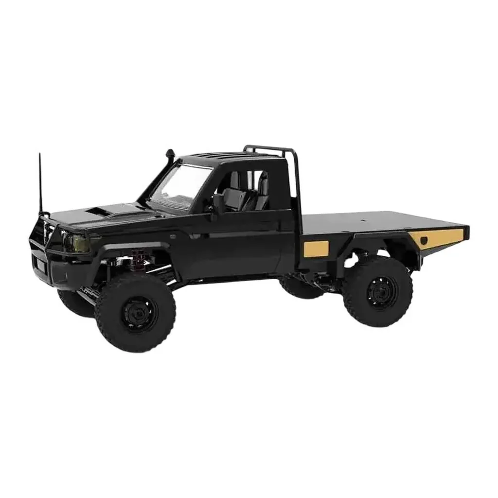 EditionSANI-Azeon-ML-315316-01 Azeon MNRC MN82S 1/12 4WD RC Land Cruiser Crawler, Black