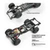 EditionSANI-Azeon-ML-315322-02 Azeon MN82 PRO 1/12 4WD RC Land Cruiser Crawler, Silver